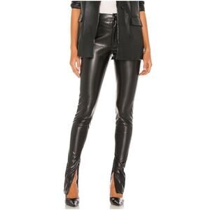 WeWoreWhat Stiletto Vegan Leather Zip Pant 26 Punk Emo Goth Grunge
